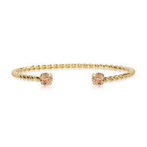Armband “Mini Twisted Bracelet Gold / Golden Shadow” -Caroline Svedbom