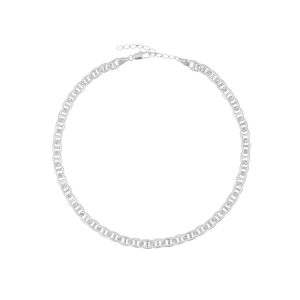 Caroline Svedbom “Betty Chain Necklace Rhodium” – Halsband