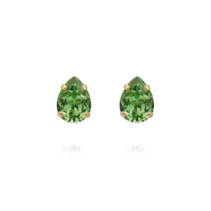 Caroline Svedbom “Amelia Stud Earrings Gold / Recreated Peridot” – Örhängen