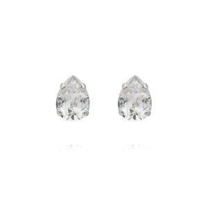 Caroline Svedbom “Amelia Stud Earrings Rhodium / Crystal” – Örhängen