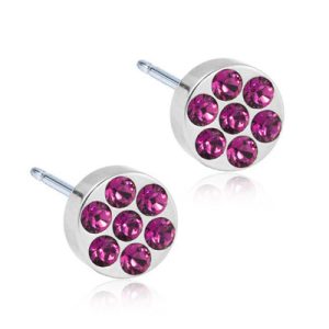 Blomdahl “Brilliance Plenary Amethyst 5 mm” – Örhängen