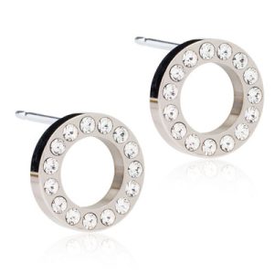 Blomdahl “Brilliance Puck Hollow Crystal” – Örhängen