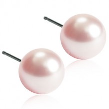 Blomdahl “Pearl Light Rose 6 mm” – Örhängen
