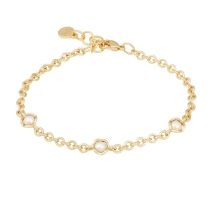 Snö Of Sweden “Kitty Chain Bracelet Gold”- Armband