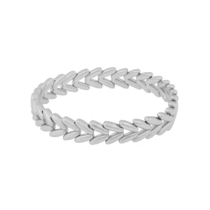 Snö Of Sweden “Liddy Elastic Plain Bracelet Silver”- Armband