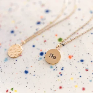 MOON - halskedja med tändsticksfigurer (15mm)