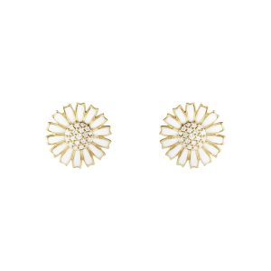 Georg Jensen  “Daisy Ear Studs 0,10 ct” – Örhängen