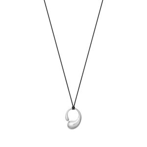 Georg Jensen “Mercy Silver Medium Pendant On Cord” – Halsband