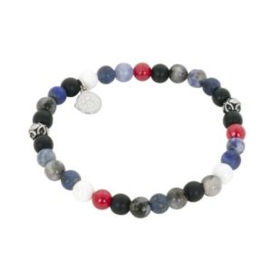 By Billgren “Beadsarmband, Lapis, Blå/Svart” – Armband