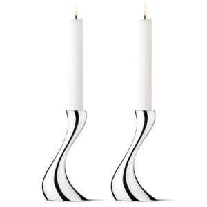 Georg Jensen “Cobra 2-pack Liten” – Ljusstake