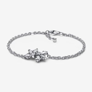 Armband “Sparkling Herbarium Cluster Chain Bracelet” Pandora