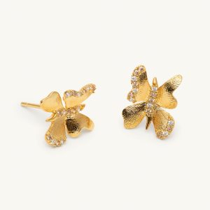 Lily And Rose “Brigitte Earrings Gold Champagne Mist” – Örhängen