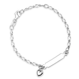 Armband “ID Armband Med Hjärta” – Pia & Per