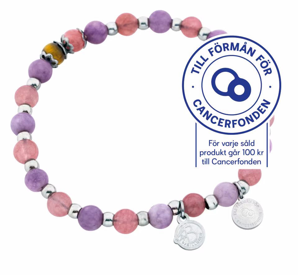 By Billgren “Band for Life Rosa” – Armband