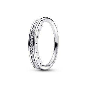 Pandora “Sparkling Signature Silver” – Ring