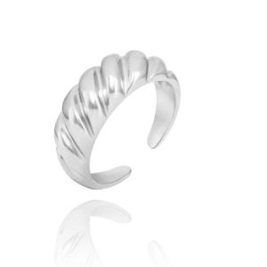 Ringar “Twisted Ring Silver” -Mockberg