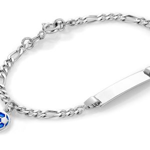 Armband “ID Armband Blå Fotboll” – Pia & Per