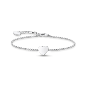 Armband “Platt Hjärta Silver” – Thomas Sabo