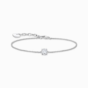 Thomas Sabo “Armband med vit sten Cz Silver” Armband