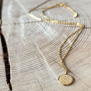 AYA - halskedja med kryss (12mm)