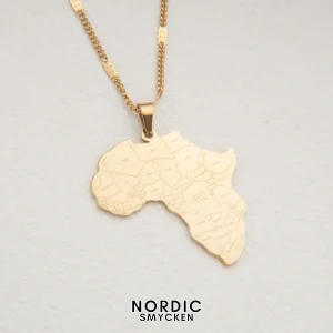 Afrika Halsband - Guld/Silver