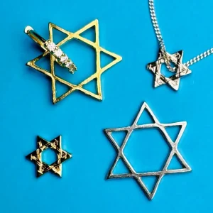 Berlock - Davidstjärna utan ögla