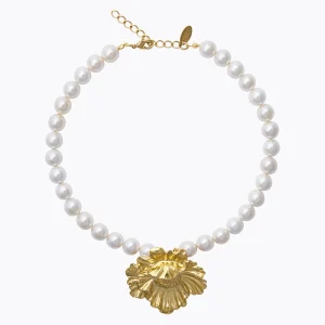 Caroline Svedbom “Bibi Pearl Choker / Pearl” – Halsband