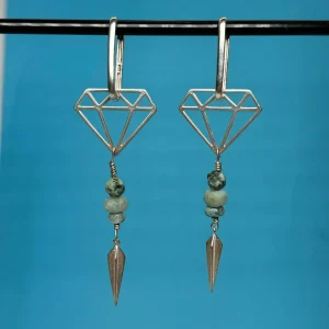 Örhängen - Diamond pearls