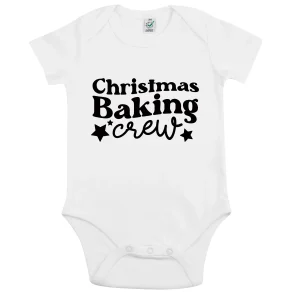 Christmas Baking Crew Jul Baby Body Nyfödd