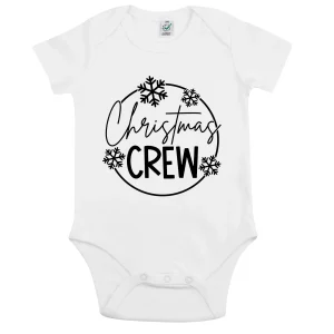 Christmas Crew Jul Baby Body Nyfödd