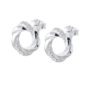 GYNNING ” Circles Of The Universe Silver” – Örhängen