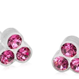 Blomdahl “Bezel 6mm Rose” – örhängen