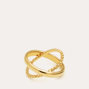 Criss Cross - Guldring