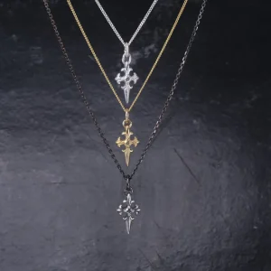 Detaljerat kors - Halsband