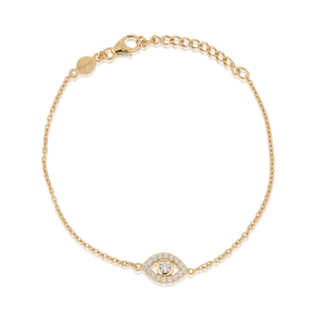 GYNNING “Devine Eye Mini Guld”- Armband