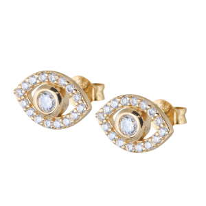 GYNNING “Devine Eye Mini Guld” – Örhängen