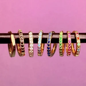 Olivia Small hoops - gulddoublé