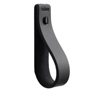 M1-läderknoppar - Svart