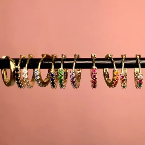 Olivia Classic hoops gulddoublé