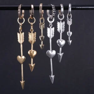Hjärtpilar - Örhänge