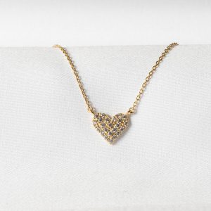 By Sofia Wistam “Sparkle Of Love” Guldhalsband