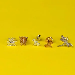 Stiftörhänge - Fjäril & Slända