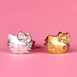 Stiftörhänge - Hej Kitty