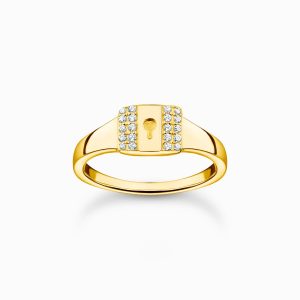 Thomas Sabo “Hänglås Guld” Ring