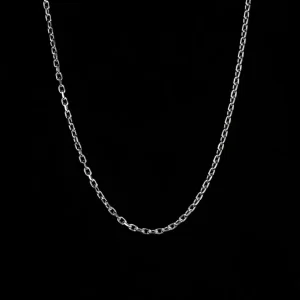 Ankarlänk Halsband 4mm - 925 Silver