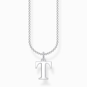 Halsband “Bokstav T” Thomas Sabo