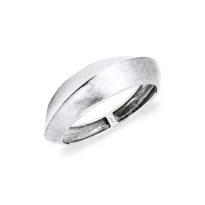 Vidal & Vidal “Dual Textures Bangle Silverplated” – Armband