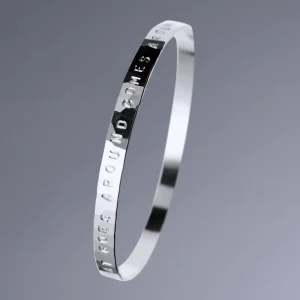 Tag Budskapsarmband - Sterling Silver