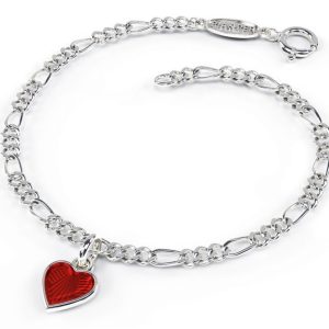 Pia & Per “Rosa Hjärta” – Armband