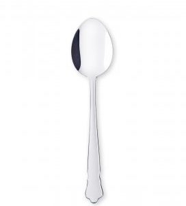 Gense “Chippendale Dessertsked Nysilver” – Matsilver